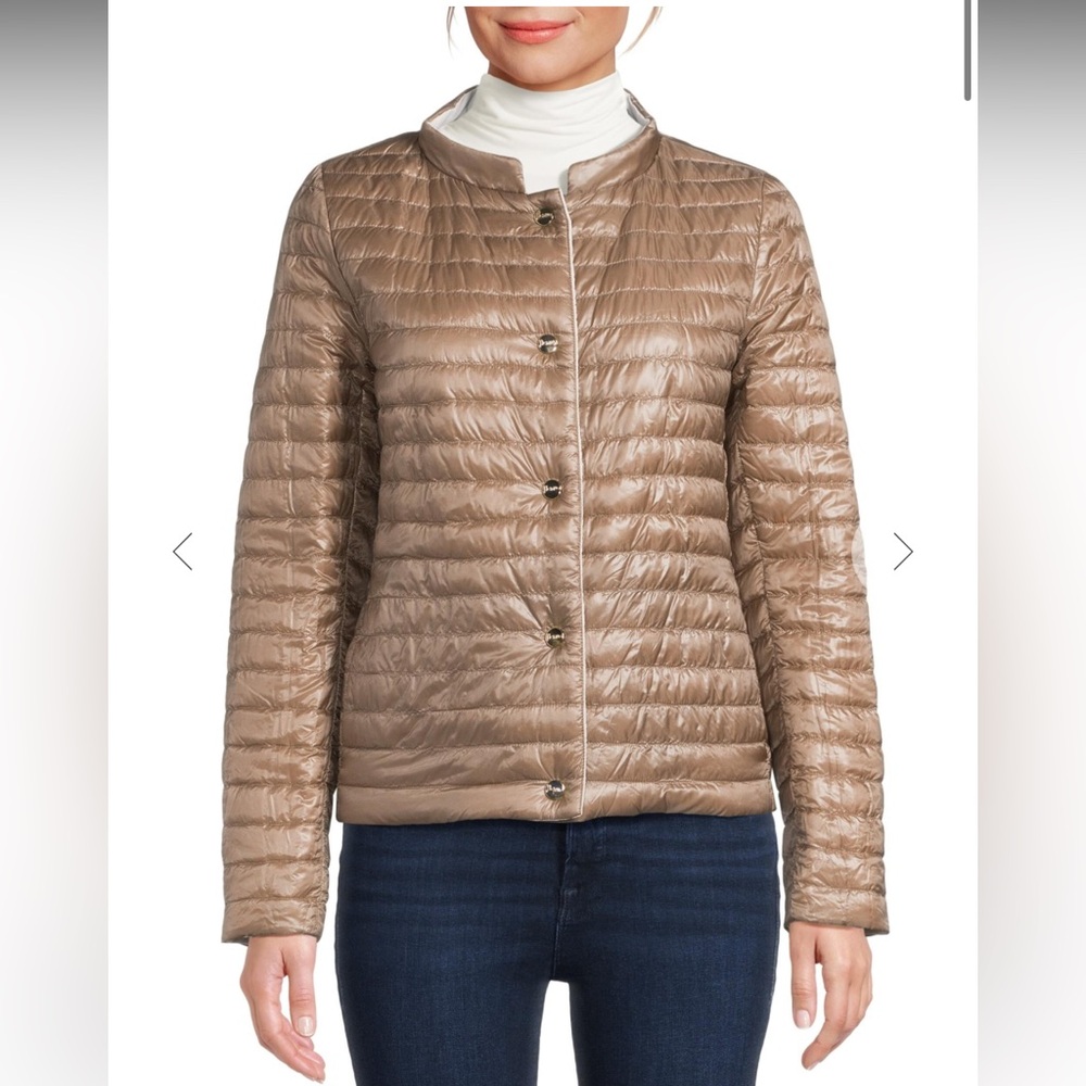 Herno Taupe Puffer Jacket